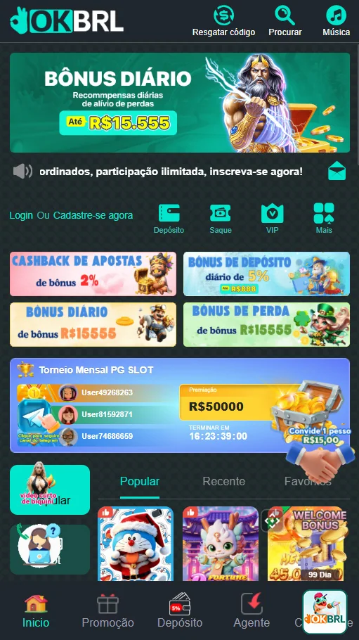 Jogadores animados se divertindo na okbrl.com